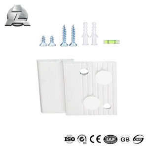 Support mural en forme de Z, fixation murale, attache française |   Résistant aux intempéries pour des applications intérieures et extérieures sécurisées - Product Image 2