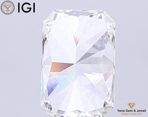 Diamante Cultivado en Laboratorio CVD con Corte Radiante de 5.04 Quilates, Color F, Claridad VVS2, Certificado IGI, para Anillo Personalizado, PURE Sparkle - Product Image 5