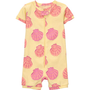 Body de Bambú para Bebés Recién Nacidos, Niñas y Niños, Manga Corta, Cálido, Ecológico, con Cierre de Cremallera Bidireccional YKK, MOQ Bajo - Product Image 4