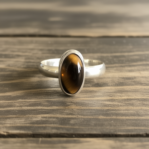 Designer 3.6 Grams <b>Tiger</b> <b>Eye</b> <b>Ring</b> Fashion Pendants & Charms - Product Image 3