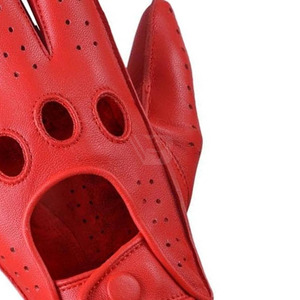 Guantes de Conducción Vintage de Cuero Genuino Duradero y de Alta Calidad para Viajes al Aire Libre y Deportes, Compatibles con Pantalla Táctil - Product Image 4
