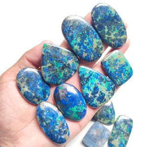 Decoración Navideña, Azurita de Primera Calidad, Piedra de Azurita de la Mejor Calidad, Gema Suelta de Azurita, Producto Fino para la Fabricación de Joyas - Product Image 2
