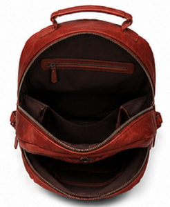 Premium Luxury Woven Leather Durable <b>Backpack</b> for Women Men Vintage <b>Travel</b> Laptop Fashion Casual Daypack Polyester Lining Hiking - Product Image 4