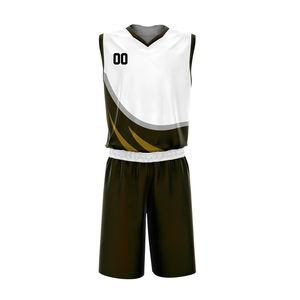 Custom Sublimation Basketball Uniform Breathable Quick Dry Team Basketball Jersey Men's Professional Sportswear Training Set New - Product Image 5