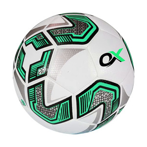 Ballon de football de taille 5, nouveau design, haute qualité, logo personnalisé imprimé à l'écran, pour entraînement et matchs en extérieur. - Product Image 1