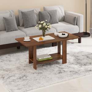 Table basse rectangulaire en érable de style moderne Osnale - Product Image 5