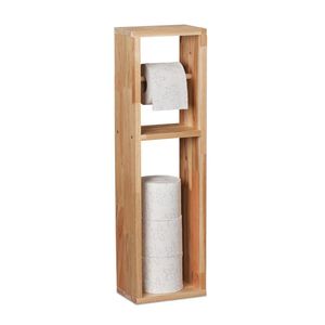 Bulk Eco-Friendly <b>Square</b> Wooden Toilet Paper Holder Handmade Modern Design Wall Mount for Housewarming Premium Quality Wholesale - Product Image 1