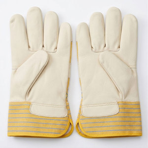 Guantes de Seguridad Industriales de Cuero de Búfalo con Certificación CE, 11 oz, Diseño Nuevo, Duraderos, Suaves y Cómodos para la Construcción - Product Image 3