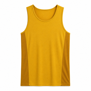 Summer Fitness Sports Workout Neck Sleeveless Vest <b>Crop</b> Gym <b>Men</b> Muscle Tank <b>Top</b> <b>Men's</b> Clothing Custom <b>Men</b> tank <b>Top</b> - Product Image 3