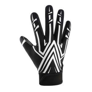Gants de football américain professionnels les plus vendus, en néoprène et latex, à doigts complets, respirants, anti-humidité, antidérapants, pour le sport rapide - Product Image 2