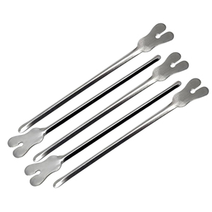 ชุดเครื่องมือผ่าตัดแบบมือหมุนทำจากเหล็กกล้าไร้สนิมคุณภาพสูง พร้อมหัวตรวจแบบมีร่อง ได้รับการรับรองมาตรฐาน CE สำหรับการสำรวจบาดแผลระดับมืออาชีพ - Product Image 4