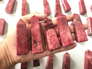 Torre Tallada de Tulita de Alta Calidad de la India, Obelisco de Cristal Natural para Sanación, Meditación y Decoración del Hogar - Product Image 4