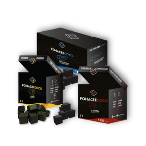 EN VENTA Briquetas de Carbón Negro de Cáscara de Coco para Hookah con 2% de Contenido de Ceniza, el Más Bajo, para Shisha y Barbacoa - Product Image 1