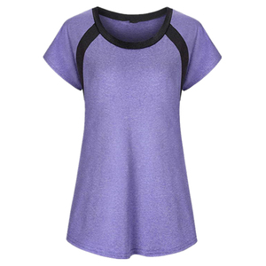 Wholesale Custom Womens 100% Organic Cotton Plus Size Solid <b>T</b>-Shirt Regular Fit Streetwear Soft Breathable Casual Summer - Product Image 4