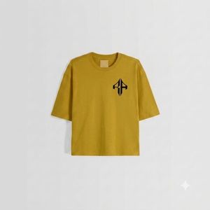 Camiseta Corta de Alta Calidad para Hombre, 100% Algodón, Estilo Casual, Holgada, con Logotipo Personalizado Serigrafiado, Color Azul Marino, de Secado Rápido, Cuello Redondo - Product Image 1