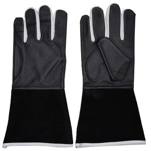 Guantes de Seguridad para Soldadura TIG de Primera Calidad, Forro de Algodón Suave, Resistentes al Calor, Piel de Vacuno Granulada, Protección para Manos y Brazos - Product Image 1