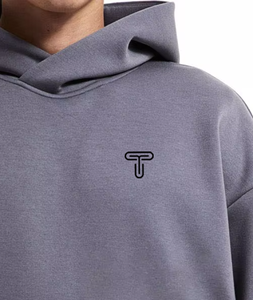 Gran oferta, sudaderas con capucha de estilo Vintage para hombre, algodón de alta calidad, peso pesado, hombro caído, cómodo y elegante para el logotipo frontal de invierno - Product Image 2