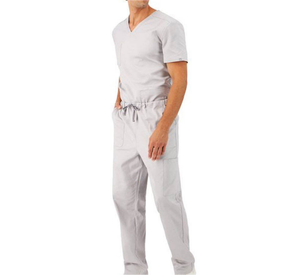 Medical <b>Scrubs</b> Uniform Unisex Comfortable Breathable Fabric Nursing Hospital Doctor Clinic Daily Wear Workwear - Product Image 5