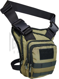 Sac de cuisse en cuir véritable, sacoche de jambe tactique pour moto, sac banane 30-40L, sac de voyage étanche à bas prix - Product Image 4