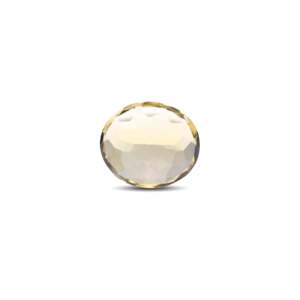 Natural Golden Citrine Loose Gemstone 7.2 Carat Freeform Rough for Fine Jewelry Rings - Product Image 2