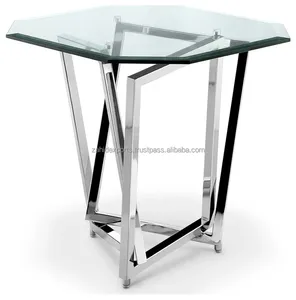 Mesa de Centro Moderna de Metal de Primera Calidad, Muebles de Diseño, Mesa de Centro de Metal de Lujo para Decoración de Interiores, Zahid Exports - Product Image 2