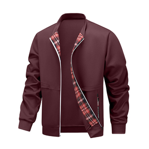 Men's Lightweight Bomber Jacket Casual Outdoor <b>Zip</b> Jacket Custom Clothing Manufacturer Bomber Jackets - Product Image 2
