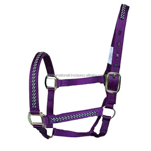 Meilleures ventes Produits Nylon Cheval Halter imperméable sur mesure tressé à la main superposition de conception en nylon cheval course licou toutes tailles - Product Image 4