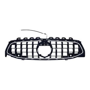 Nueva Parrilla LED de Estilo GT con Listones Verticales para <span class=keywords><strong>Mercedes</strong></span> <span class=keywords><strong>CLA</strong></span> W118 2020-<span class=keywords><strong>2023</strong></span>, Reemplazo Directo, Instalación Fácil - Product Image 1