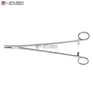 WANGENSTEEN 27.0cm Surgical Stainless Steel Clamp Tool Manual Needle <b>Holder</b> for Suturing for Hospitals and Clinics - Product Image 5