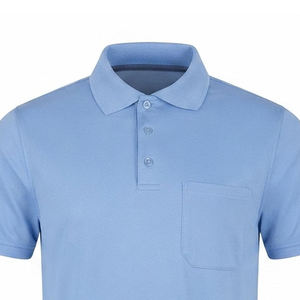 เสื้อเชิ้ตผู้ชายขายดี ปกติดกระดุม สีพื้น ผ้าถัก โพลีเอสเตอร์ 100% มีเท็กซ์เจอร์ เหมาะสำหรับใส่ลำลองและใส่ทำงาน - Product Image 5