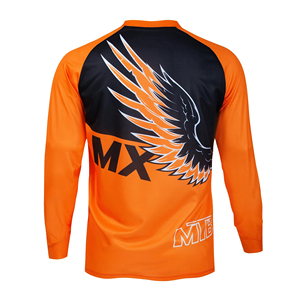 Maillot de cyclisme de motocross personnalisable à manches longues pour la course hors route VTT - Product Image 2