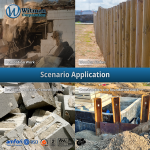 ขวานตัดไม้ขนาด 8 ปอนด์ เกรด A เหล็กกล้าคาร์บอน หัวคมแข็ง คอเสริมความแข็งแรง 92 ซม. สำหรับการดูดซับแรงกระแทก - Product Image 6