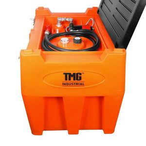 Serbatoio Carburante Diesel da 116 Galloni con Cinghia a Cricchetto, Pompa da 15 GPM Integrata, Coperchio Bloccabile e Design a Parete Singola Rinforzata - TMG DF - Product Image 4