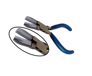 Pince à bec plat de haute qualité avec mâchoires en nylon, idéale pour la fabrication de bijoux, vente en gros, prix le plus bas, meilleur produit pour la création de bijoux - Product Image 2