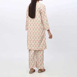 บอดี้สูทสำหรับผู้หญิงผ้าไหมจับพิมพ์ลายดิจิทัล2ชิ้น PS4205ใส่สบายและมีสไตล์ - Product Image 1