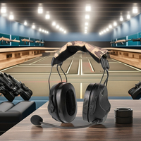 Headphone Taktis Dua Arah dengan Peredam Kebisingan ENC dan Pelindung Pendengaran