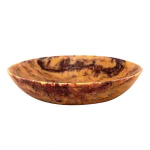 Assiette artisanale de style plat, grand plat rond pour servir les fruits, finition en résine tourbillonnante de qualité supérieure, pour les mariages, les fêtes, la décoration de table - Product Image 5