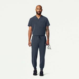 Uniformes Médicos de Primera Calidad para Hombre y Mujer, Pantalones Jogger de Tela de Lana con Tecnología de Detección de Agujas y Fusión sin Costuras - Product Image 1