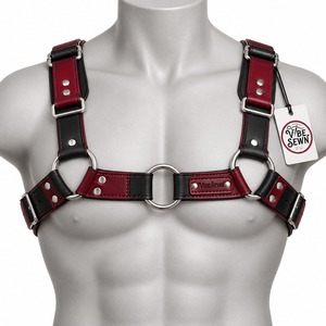 Arnés de Cuero Personalizado para Hombre, Diseño de Hebilla Ajustable, Ajuste Cómodo, Accesorio de Moda - Product Image 4