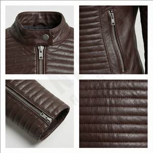 Nouvel arrivage de veste en cuir de haute qualité pour femmes veste de mode en cuir pur nouveau design pour la vente en ligne en cuir personnalisé - Product Image 4