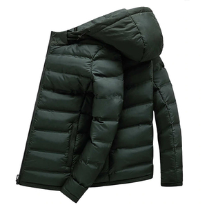 Mens All Season Lightweight Puffer Jacket Water Resistant Windproof Stand Collar Zip Winter Outdoor Wear - Product Image 6
