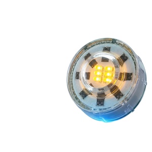 Marqueur routier solaire en verre trempé à LED haute luminosité, clignotant, type œil de chat, étanche IP68, résistant à la compression et aux charges lourdes - Product Image 1