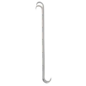 Vente en gros de rétracteurs Converse Alar à double extrémité, 12 cm, en acier inoxydable, à bords tranchants, avec crochet, sécurité manuelle, CE ISO123, par Grip Surgical - Product Image 3