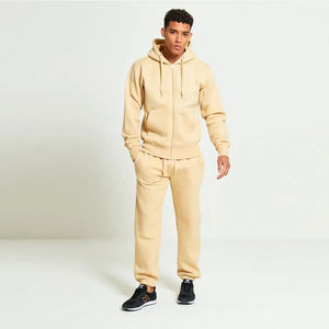 Ventes en gros de sweats et leggings d'hiver personnalisés pour hommes, ensemble de deux pièces pour le sport, la remise en forme, survêtement pour hommes - Product Image 1