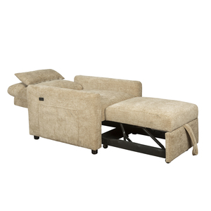 High Quality Vietnam Supplier Single Sofa Bed Armchair With Sleep Function For Living Room - Product Image 5
