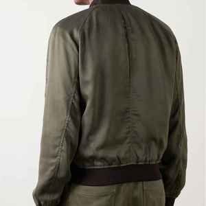 Chaqueta Bomber de Invierno para Hombre FITME SPORTS, Personalizada, con Cuello Alto, Logotipo Frontal, Impermeable, Cortavientos, de Secado Rápido, Mangas Largas y Cómoda - Product Image 2