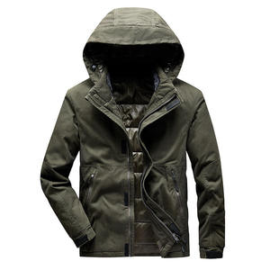 <b>Waterproof</b> Tactical Hunting <b>Jacket</b> Men's Outdoor Thermal Field Coat Windproof Multi-Pocket Hiking Fishing Apparel - Product Image 6