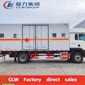 HOWO Diesel Cargo Delivery Truck 4x2 Strahl ausrüstung Transport Mini Box Van Truck zu verkaufen - Product Image 6