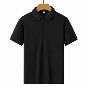เสื้อโปโลผู้ชายแขนสั้นผ้าฝ้าย 100% |   เสื้อโปโลทรงหลวมขนาดพลัสไซส์แบบเรียบ |   เสื้อเชิ้ตลำลองและเสื้อเชิ้ตสั่งทำพิเศษ 9 สีสำหรับฤดูร้อน - Product Image 3
