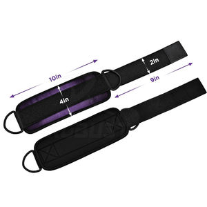 Sangles de cheville à ajustement facile, design confortable, maintien optimal, sangles de cheville en matériau souple, fabriquées au Pakistan - Product Image 5